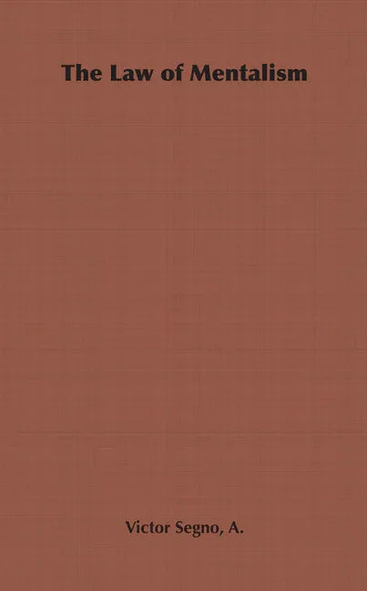 Law of Mentalism - stevensbooks