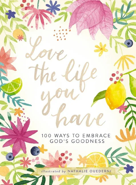 Love the Life You Have: 100 Ways to Embrace God's Goodness (a 100-Day Devotional with Inspirational Readings, Poems, and Scriptures) - stevensbooks