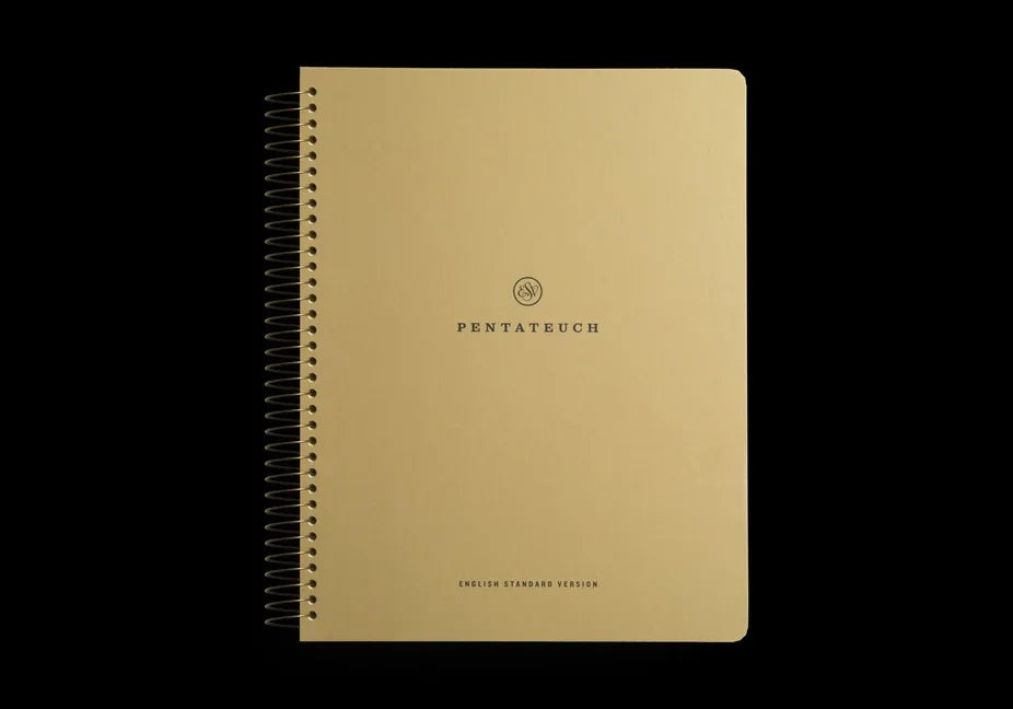 ESV Spiral-Bound Journaling Bible, Pentateuch (Hardcover) - stevensbooks