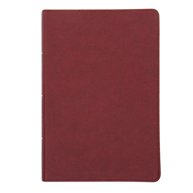 NASB Giant Print Reference Bible, Burgundy Leathertouch - stevensbooks