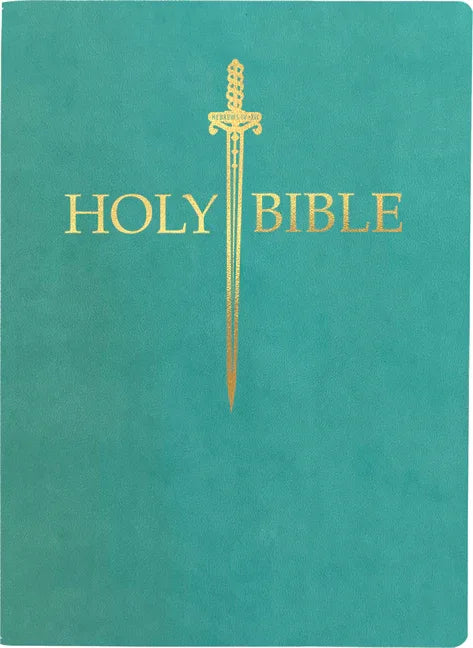 KJV Sword Bible, Large Print, Coastal Blue Ultrasoft: (Red Letter, Teal, 1611 Version) - stevensbooks
