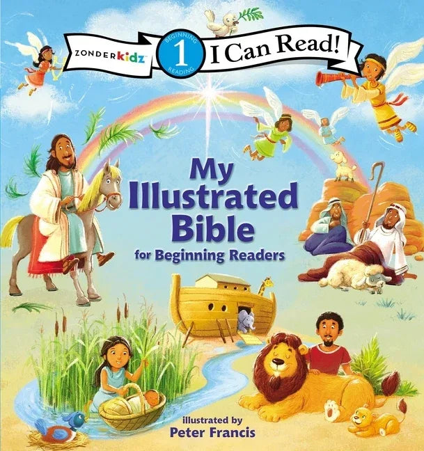 I Can Read My Illustrated Bible: For Beginning Readers, Level 1 - stevensbooks