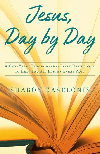 Jesus, Day by Day: A One-Year, Through-The-Bible Devotional to Help You See Him on Every Page - stevensbooks