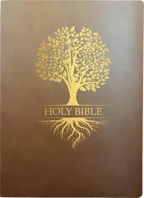 KJV Family Legacy Holy Bible, Large Print, Coffee Ultrasoft: (Red Letter, Brown, 1611 Version) - stevensbooks