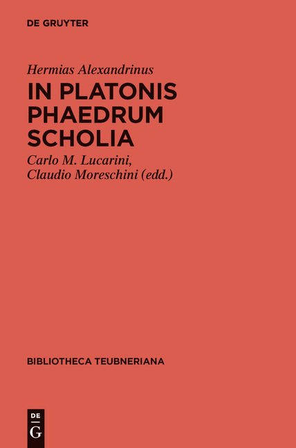 In Platonis Phaedrum Scholia - Ingram
