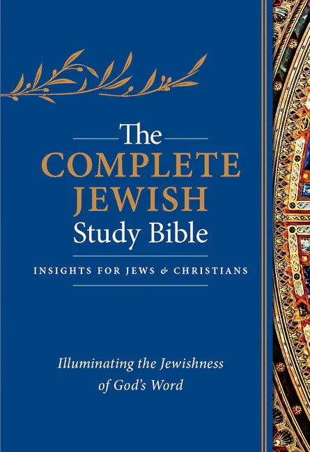 Complete Jewish Study Bible, Flexisoft (Imitation Leather, Blue): Illuminating the Jewishness of God's Word (Flexisoft, Blue) - stevensbooks
