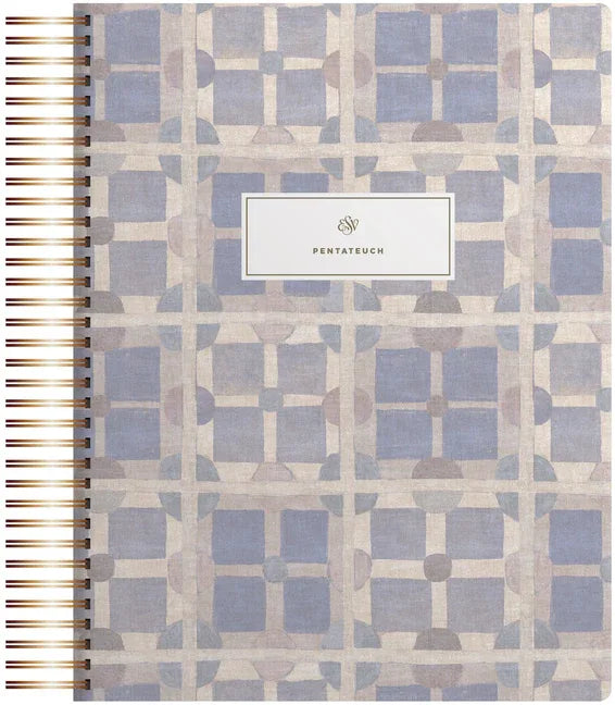 ESV Spiral-Bound Journaling Bible, Pentateuch (Hardcover, Cover Artwork by Lulie Wallace) - stevensbooks