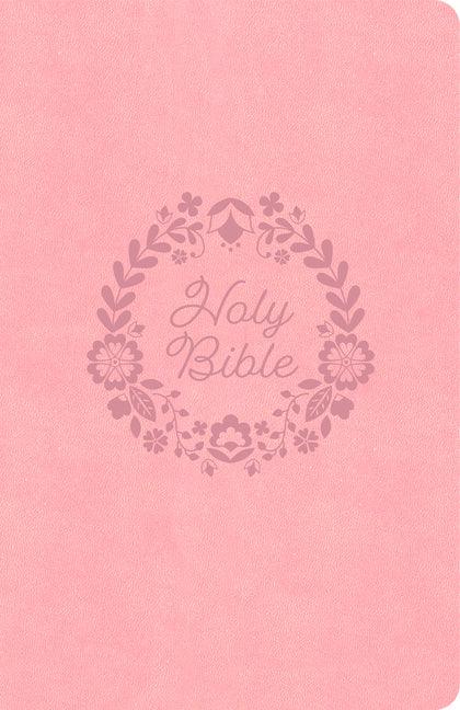 KJV Thinline Bible, Value Edition, Soft Pink Leathertouch - stevensbooks