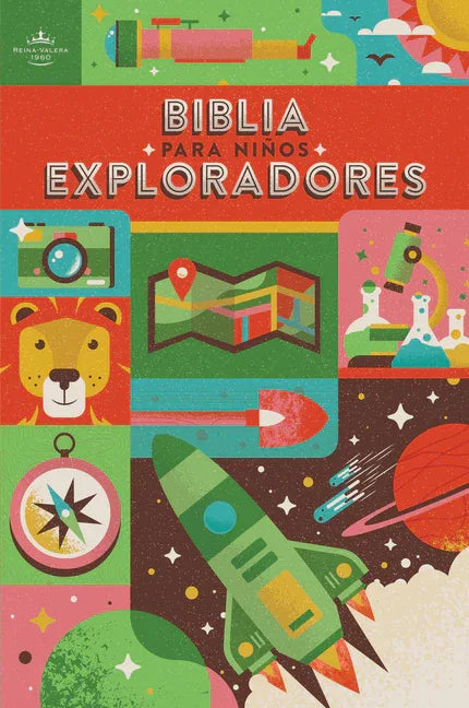 Rvr 1960 Biblia Para Niños Exploradores, Multicolor Tapa Dura - stevensbooks