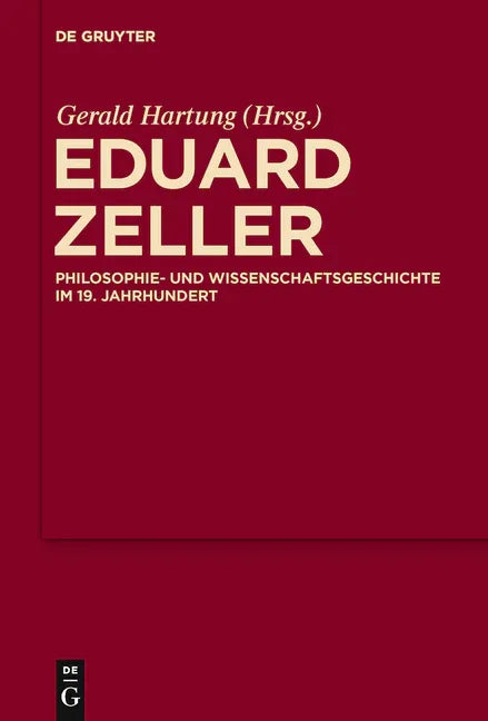 Eduard Zeller - stevensbooks