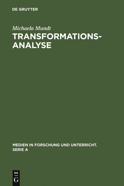 Transformationsanalyse (Reprint 2011) - Ingram