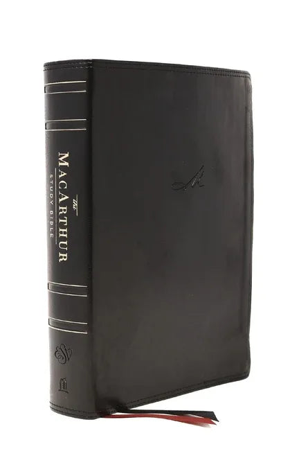 Esv, MacArthur Study Bible, 2nd Edition, Leathersoft, Black: Unleashing God's Truth One Verse at a Time - stevensbooks
