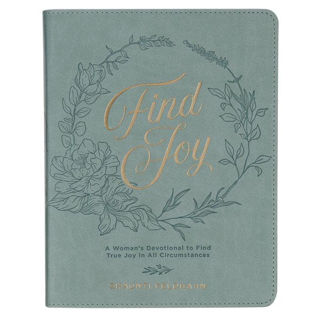 Gift Book Find Joy Faux Leather - stevensbooks