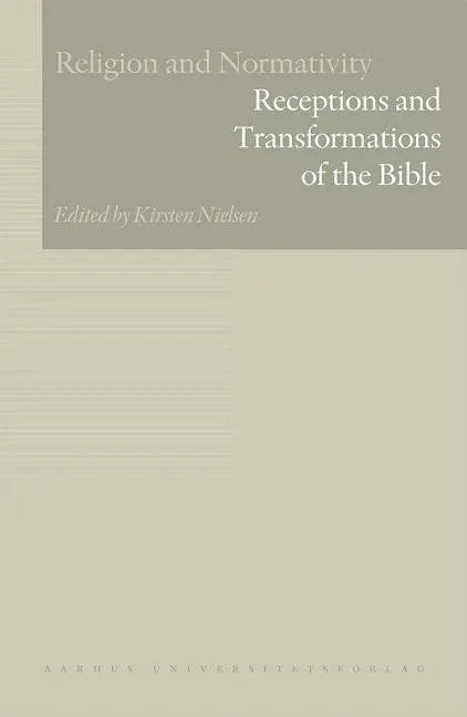 Receptions and Transformations of the Bible - stevensbooks