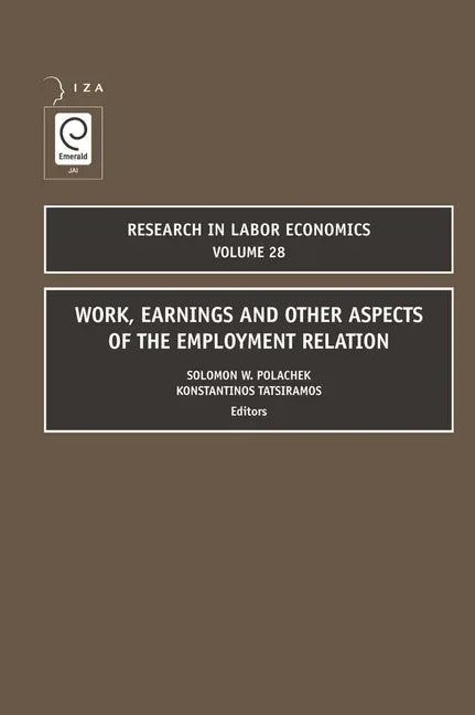 Work, Earnings and Other Aspects of the Employment Relation - stevensbooks