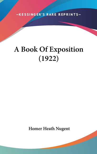 Book Of Exposition (1922) - Ingram