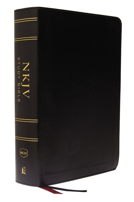 NKJV Study Bible, Imitation Leather, Black, Full-Color, Comfort Print: The Complete Resource for Studying God's Word - Ingram