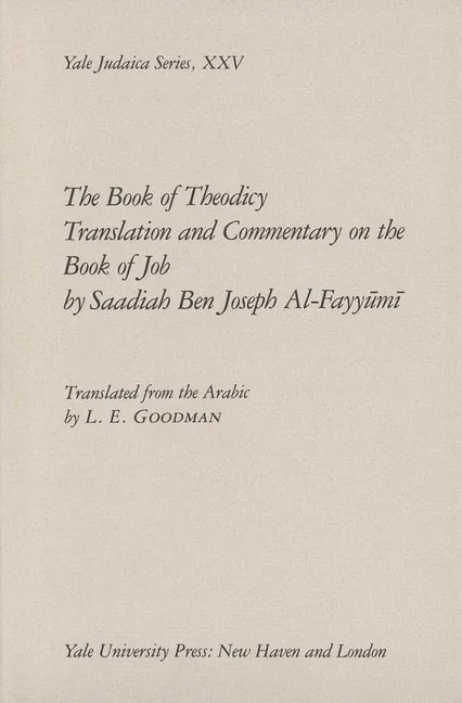 Book of Theodicy: A Translation and Commentary on the Book of Job - stevensbooks