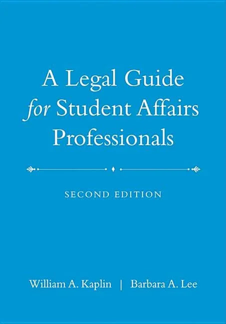 Legal Guide Student Affairs Pr (Updated) - stevensbooks