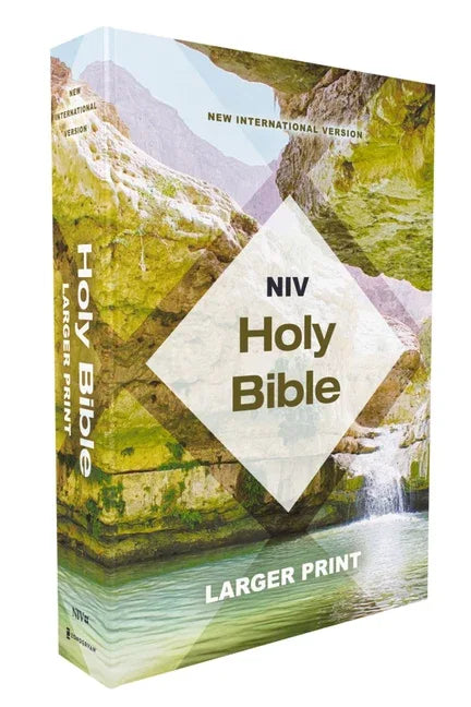 Niv, Holy Bible, Larger Print, Economy Edition, Paperback, Teal/Tan, Comfort Print - stevensbooks