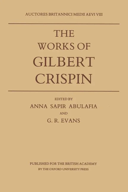 Abma 8: The Works Gilbert Crispin Ctb - stevensbooks