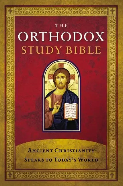Orthodox Study Bible-OE-With Some NKJV: Ancient Christianity Speaks to Today's World - stevensbooks