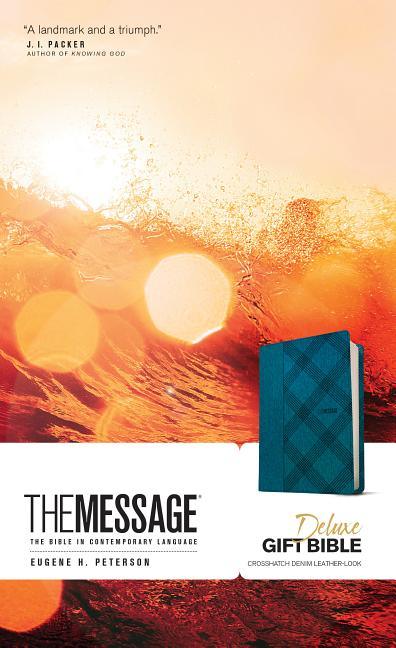Message Deluxe Gift Bible: The Bible in Contemporary Language - stevensbooks