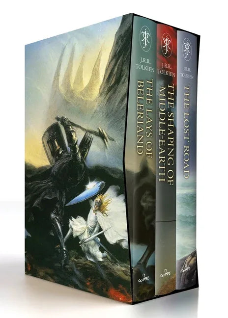 History of Middle-Earth Box Set #2: The Lays of Beleriand / The Shaping of Middle-Earth / The Lost Road - stevensbooks