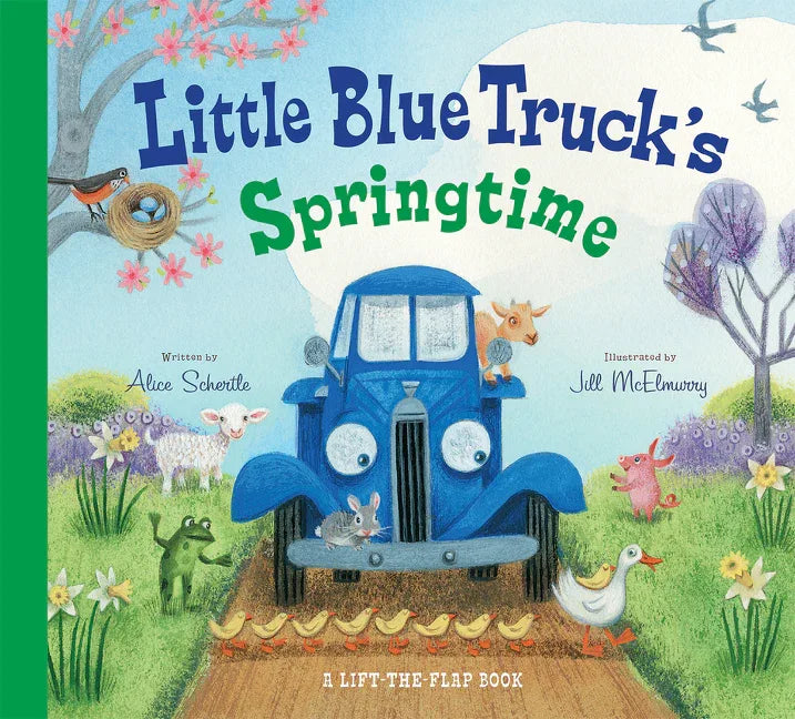 Little Blue Truck's Springtime: An Easter and Springtime Book for Kids - stevensbooks
