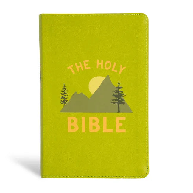 KJV Kids Bible, Green Leathertouch - stevensbooks