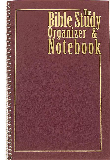 Bible Study Organizer & Notebook - stevensbooks