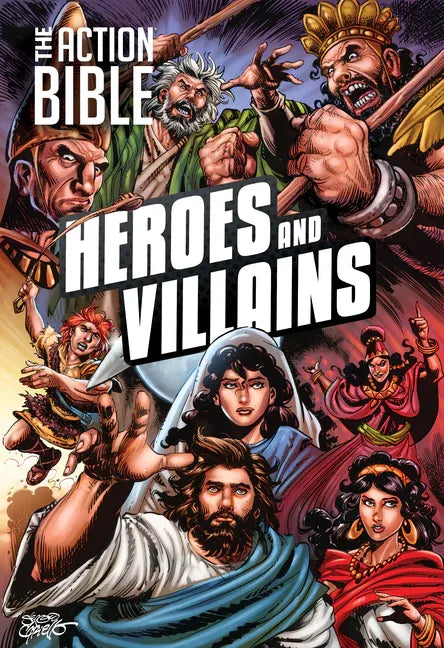 Action Bible: Heroes and Villains - stevensbooks