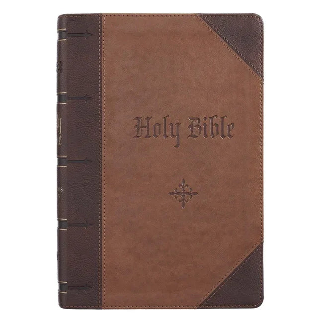 KJV Bible Giant Print Full Size Two-Tone - stevensbooks