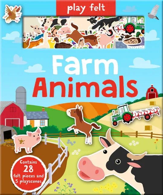 Play Felt: Farm Animals - stevensbooks