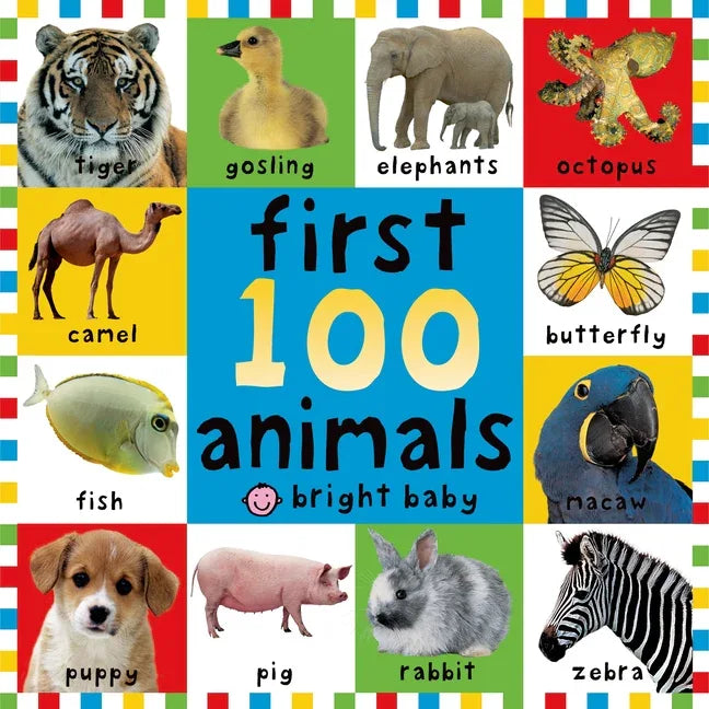First 100 Animals: In the Bestselling First 100 Series (Big Board) - stevensbooks