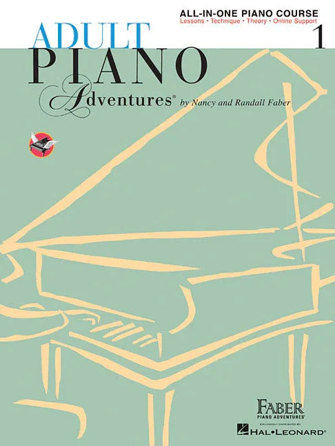 Adult Piano Adventures All-In-One Piano Course Book 1 (Book/Online Audio) (Revised) - stevensbooks