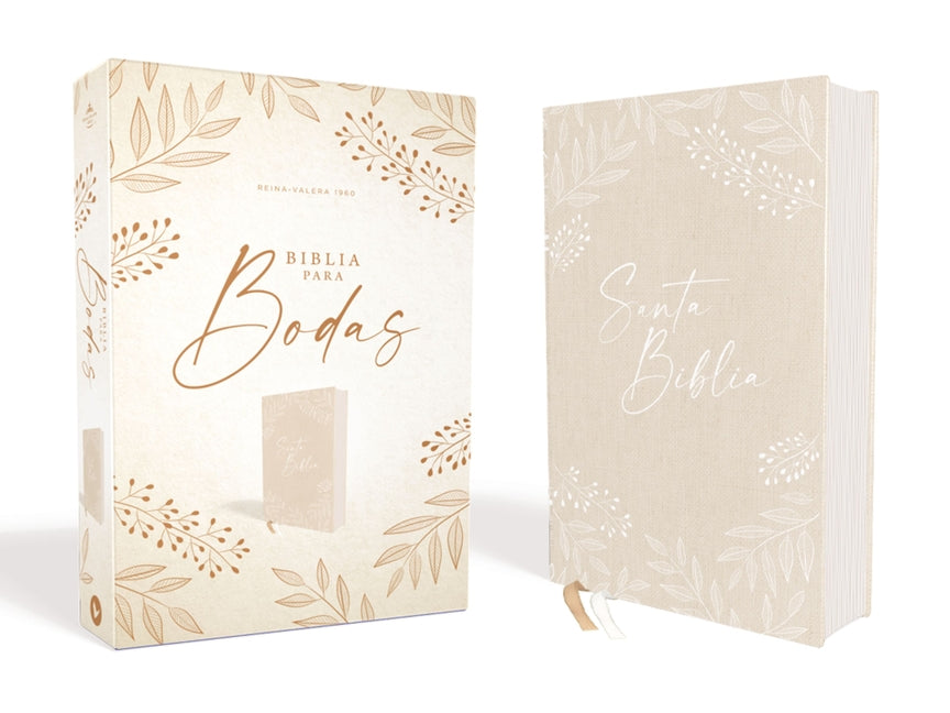 Rvr60, Santa Biblia Para Bodas, Tapa Dura/Tela, Caja de Regalo, Palabras de Jesús En Rojo, Comfort Print - Ingram