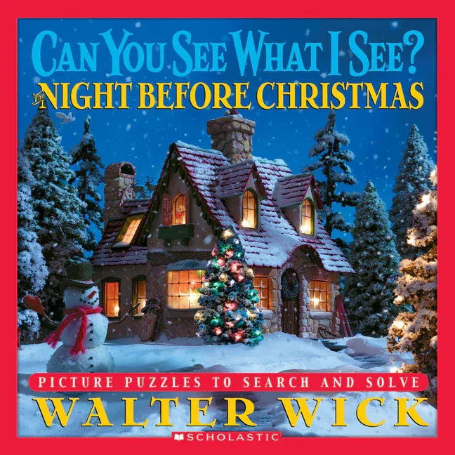 Can You See What I See? the Night Before Christmas: Picture Puzzles to Search and Solve - stevensbooks