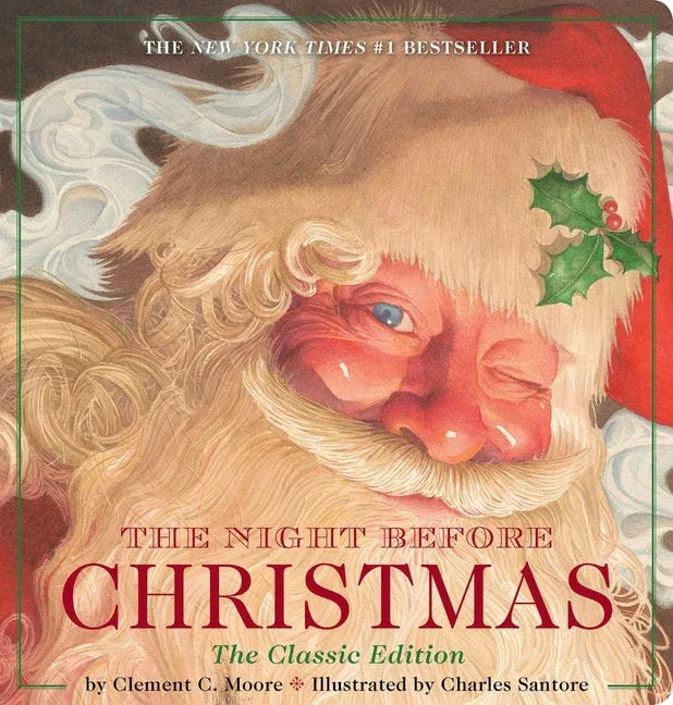 Night Before Christmas Oversized Padded Board Book: The Classic Edition - stevensbooks