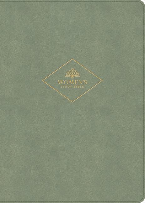 CSB Women's Study Bible, Sage Suedesoft Leathertouch, Indexed - stevensbooks