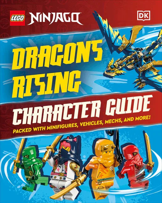 Lego Ninjago Dragons Rising Character Guide (Library Edition): Without Minifigure - stevensbooks