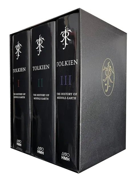 Complete History of Middle-Earth Box Set: Three Volumes Comprising All Twelve Books of the History of Middle-Earth - stevensbooks