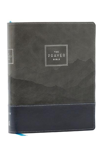 Prayer Bible: Pray God's Word Cover to Cover (Niv, Black/Gray Leathersoft, Red Letter, Comfort Print) - stevensbooks