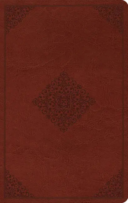 Large Print Value Thinline Bible-ESV-Ornament Design - Ingram