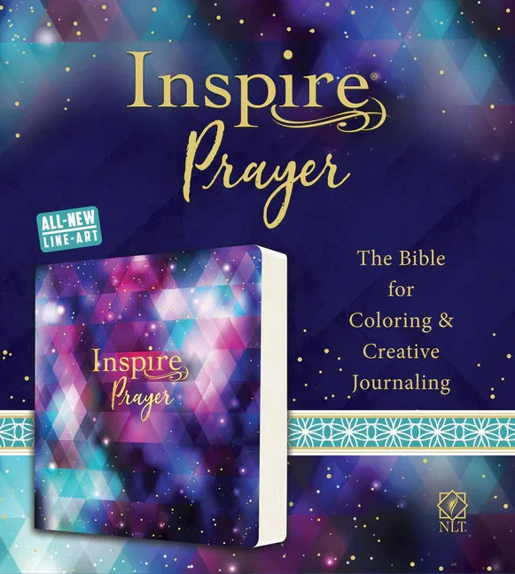 Inspire Prayer Bible NLT (Softcover): The Bible for Coloring & Creative Journaling - stevensbooks