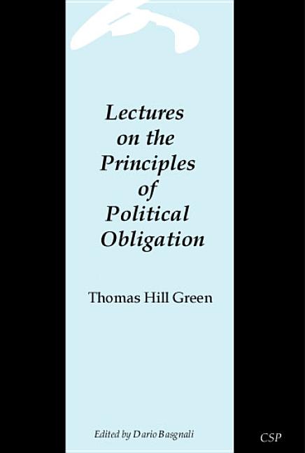 Lectures on the Principles of Political Obligation - Ingram
