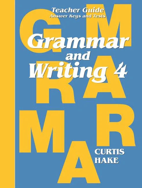 Grammar & Writing Teacher Edition Grade 4 2014 (2014) - stevensbooks