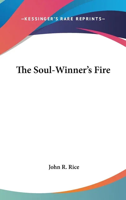 Soul-Winner's Fire - stevensbooks