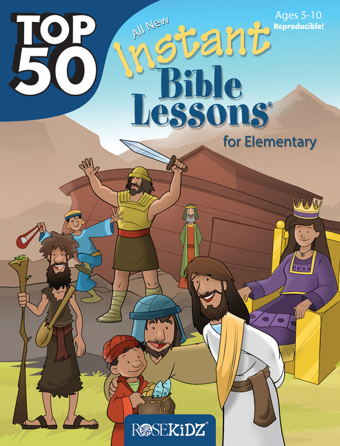 Top 50 Instant Bible Lessons for Elementary with Object Lessons - Ingram