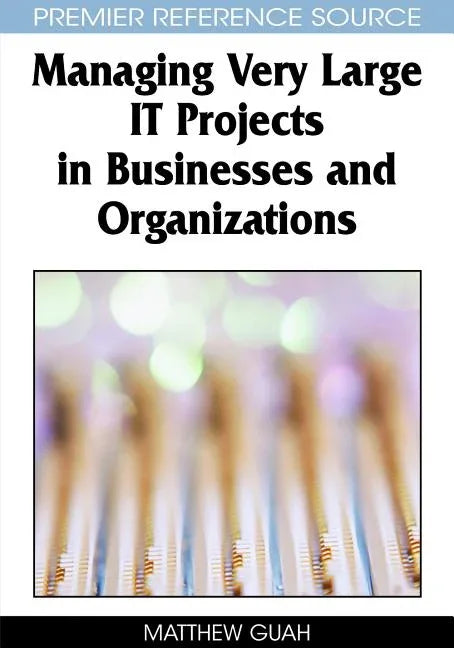 Managing Very Large IT Projects in Businesses and Organizations - stevensbooks